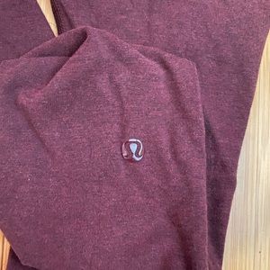 Lululemon Burgundy Leggings